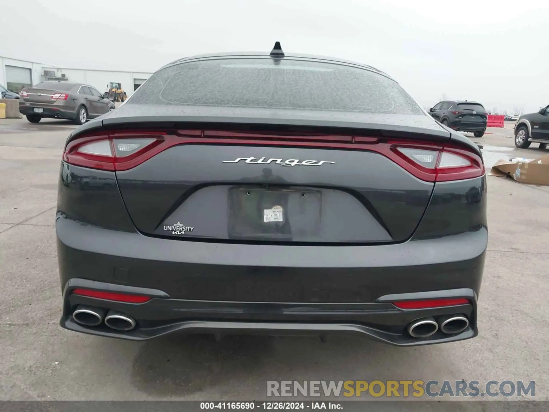16 Photograph of a damaged car KNAE15LA8K6062411 KIA STINGER 2019