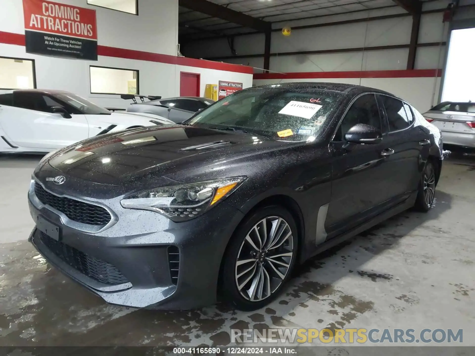 2 Photograph of a damaged car KNAE15LA8K6062411 KIA STINGER 2019