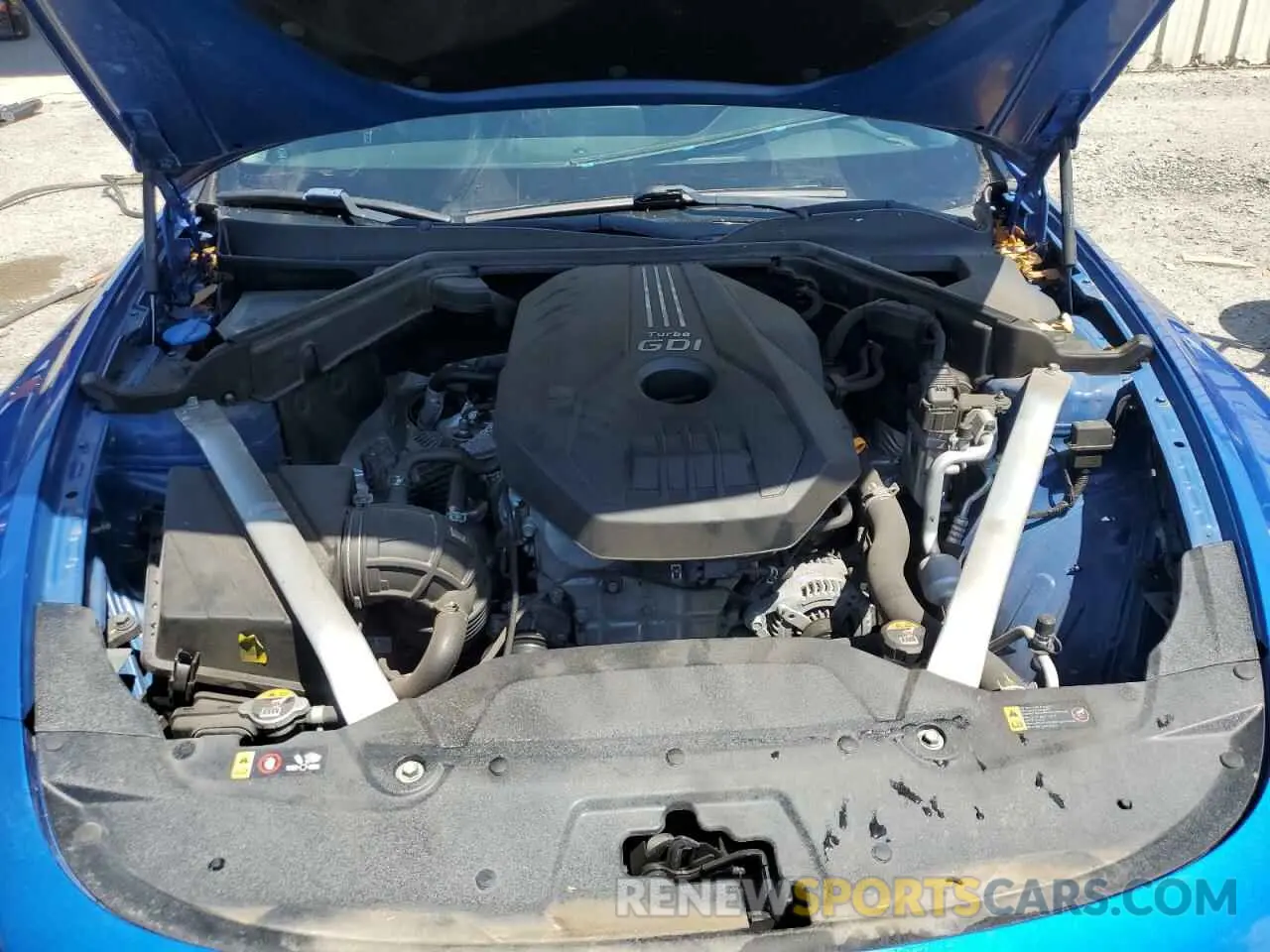 11 Photograph of a damaged car KNAE15LA9K6067794 KIA STINGER 2019