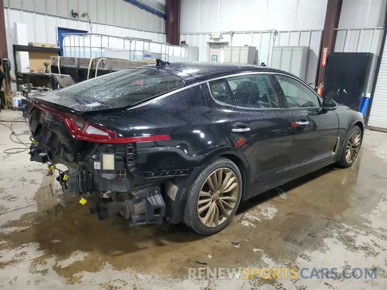 3 Photograph of a damaged car KNAE25LA3K6063706 KIA STINGER 2019