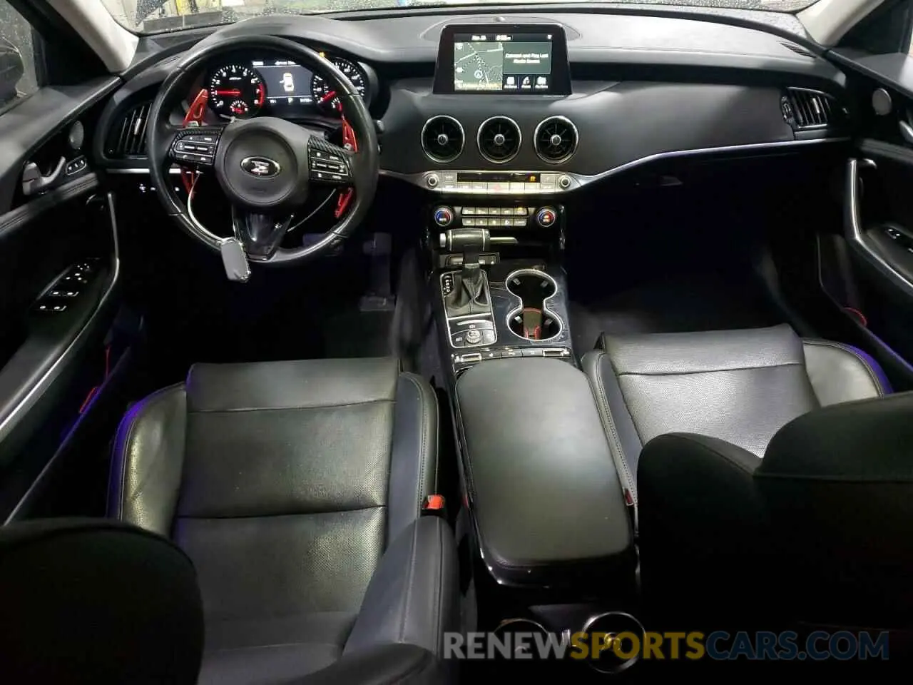 8 Photograph of a damaged car KNAE25LA3K6063706 KIA STINGER 2019