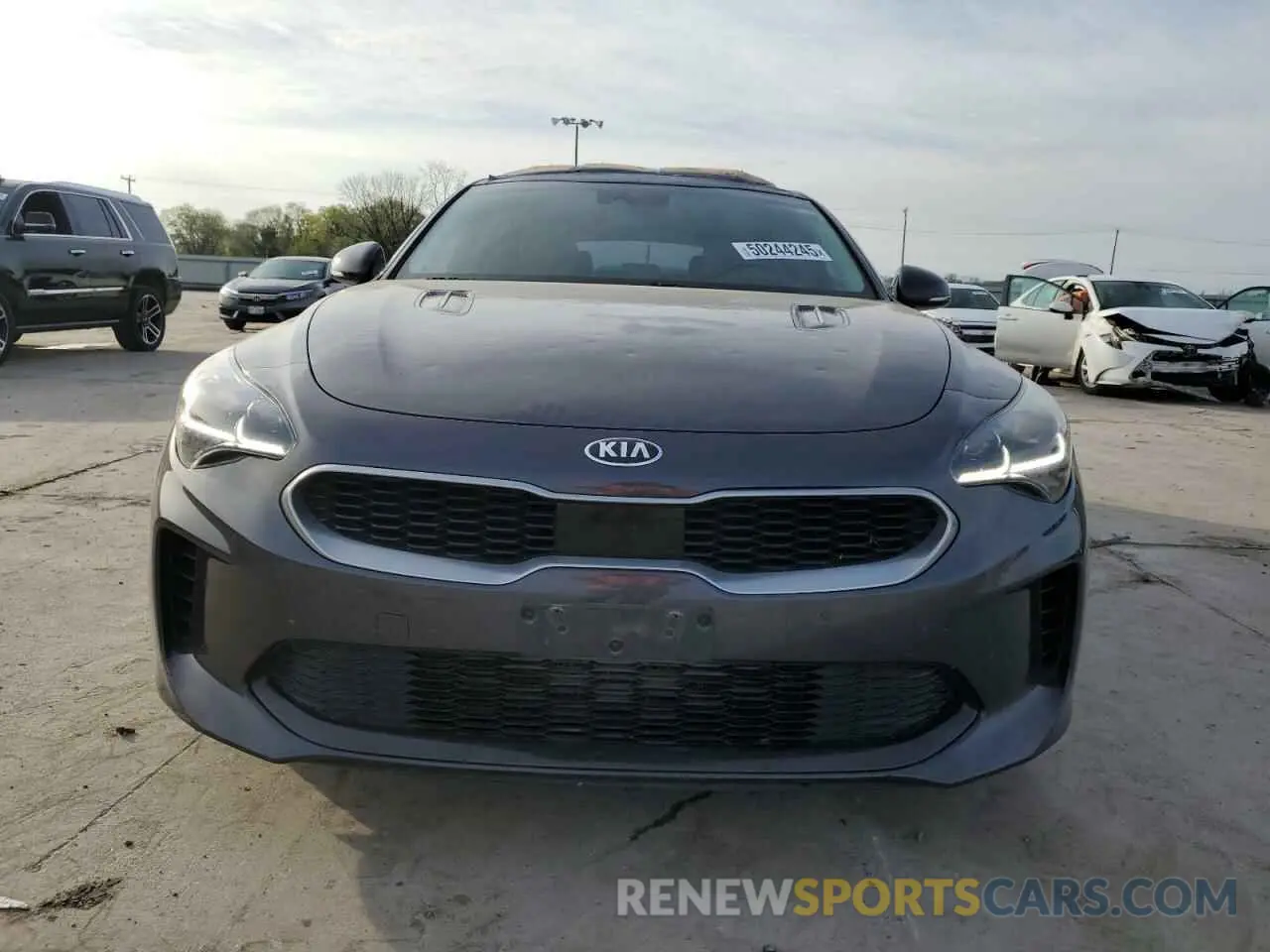 5 Photograph of a damaged car KNAE25LA3K6063799 KIA STINGER 2019
