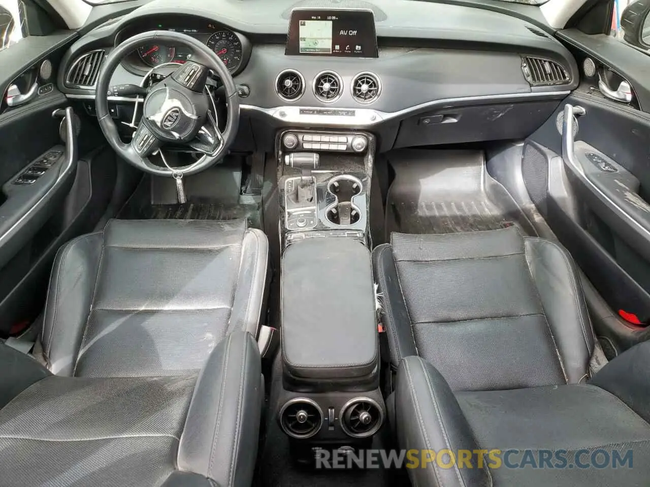 8 Photograph of a damaged car KNAE25LA9K6059823 KIA STINGER 2019