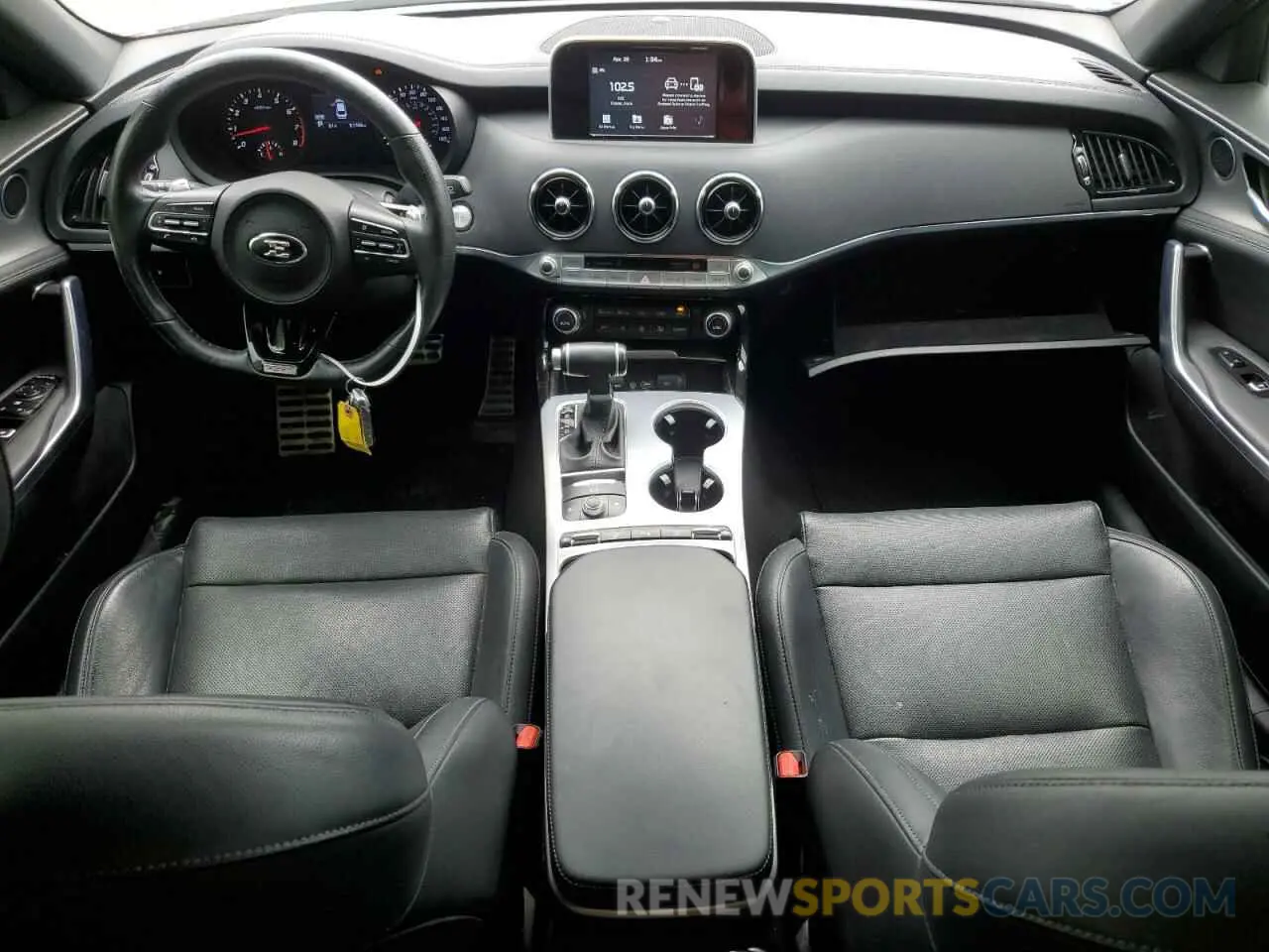 8 Photograph of a damaged car KNAE35LC0K6055318 KIA STINGER 2019