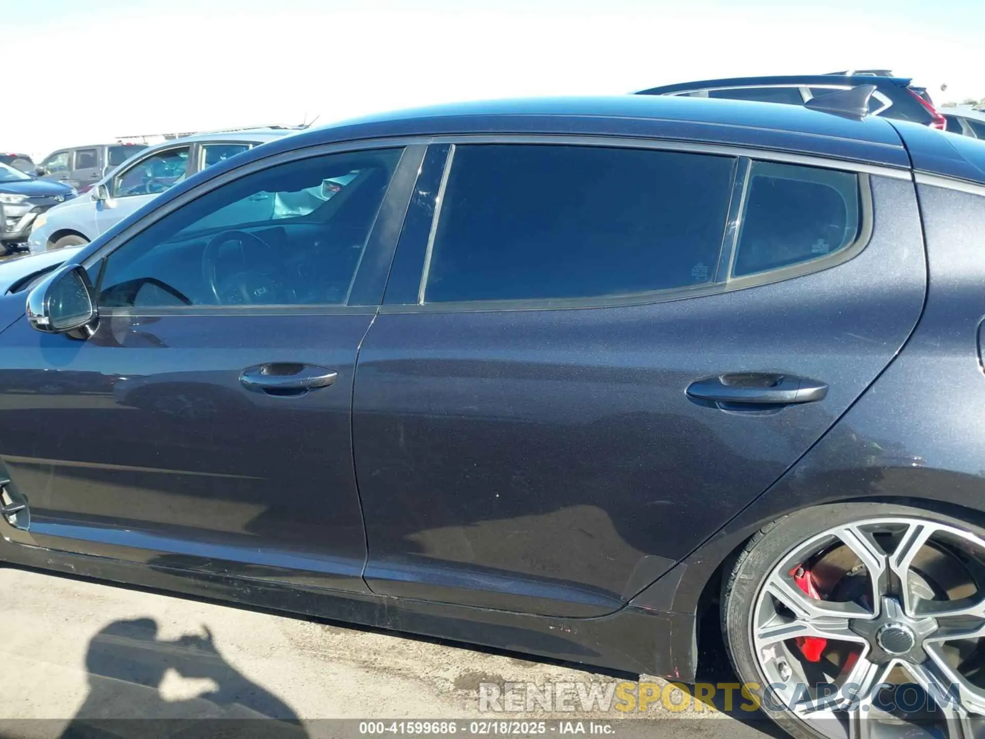 15 Photograph of a damaged car KNAE35LC3K6059198 KIA STINGER 2019