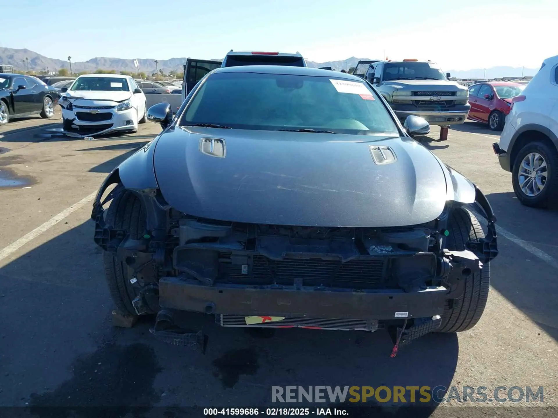 6 Photograph of a damaged car KNAE35LC3K6059198 KIA STINGER 2019