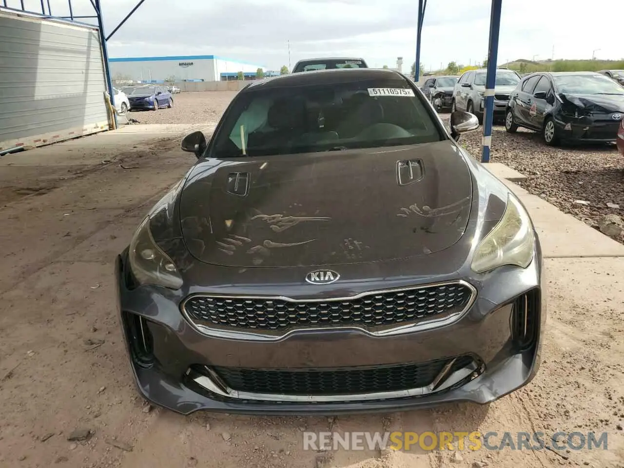 5 Photograph of a damaged car KNAE35LC5K6046467 KIA STINGER 2019