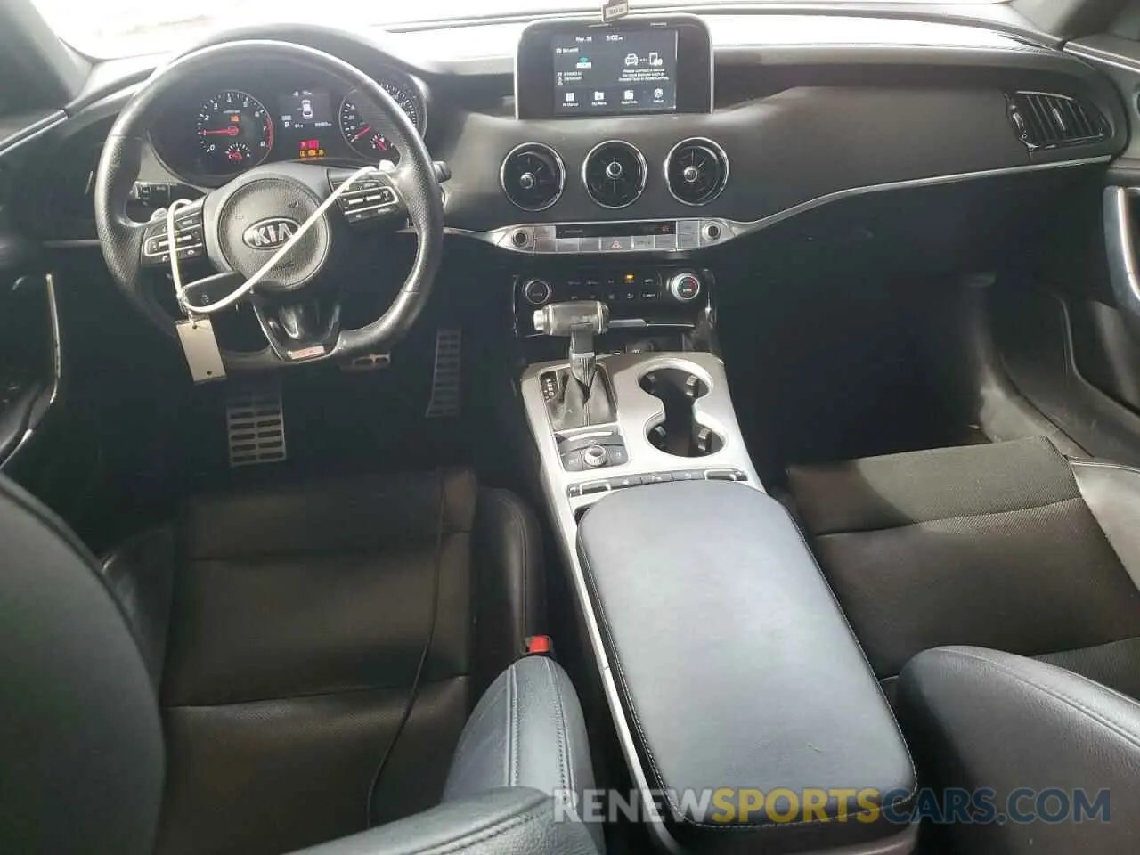 8 Photograph of a damaged car KNAE35LC5K6046467 KIA STINGER 2019