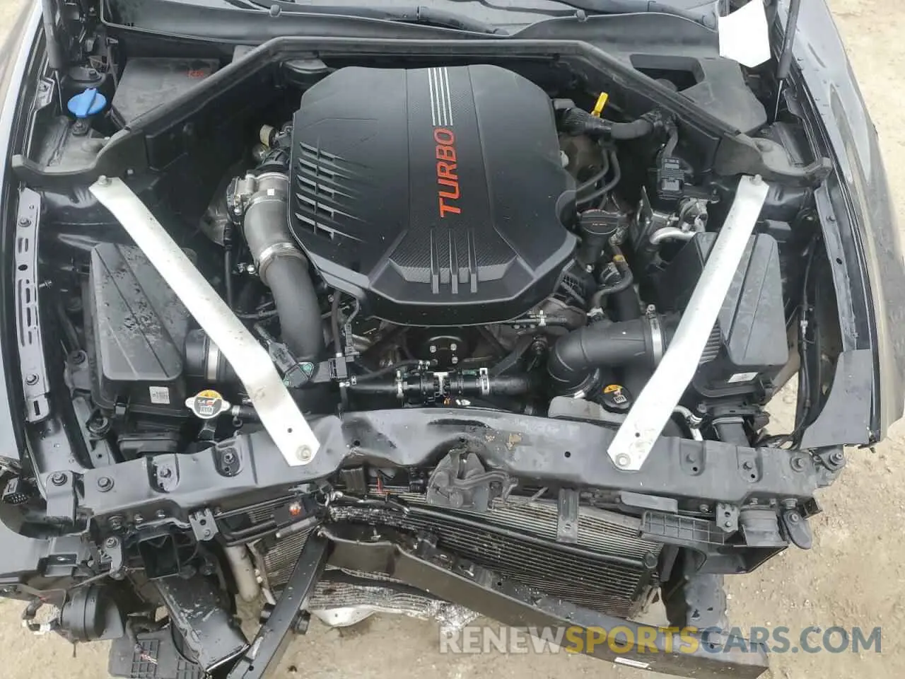 11 Photograph of a damaged car KNAE35LC5K6049644 KIA STINGER 2019