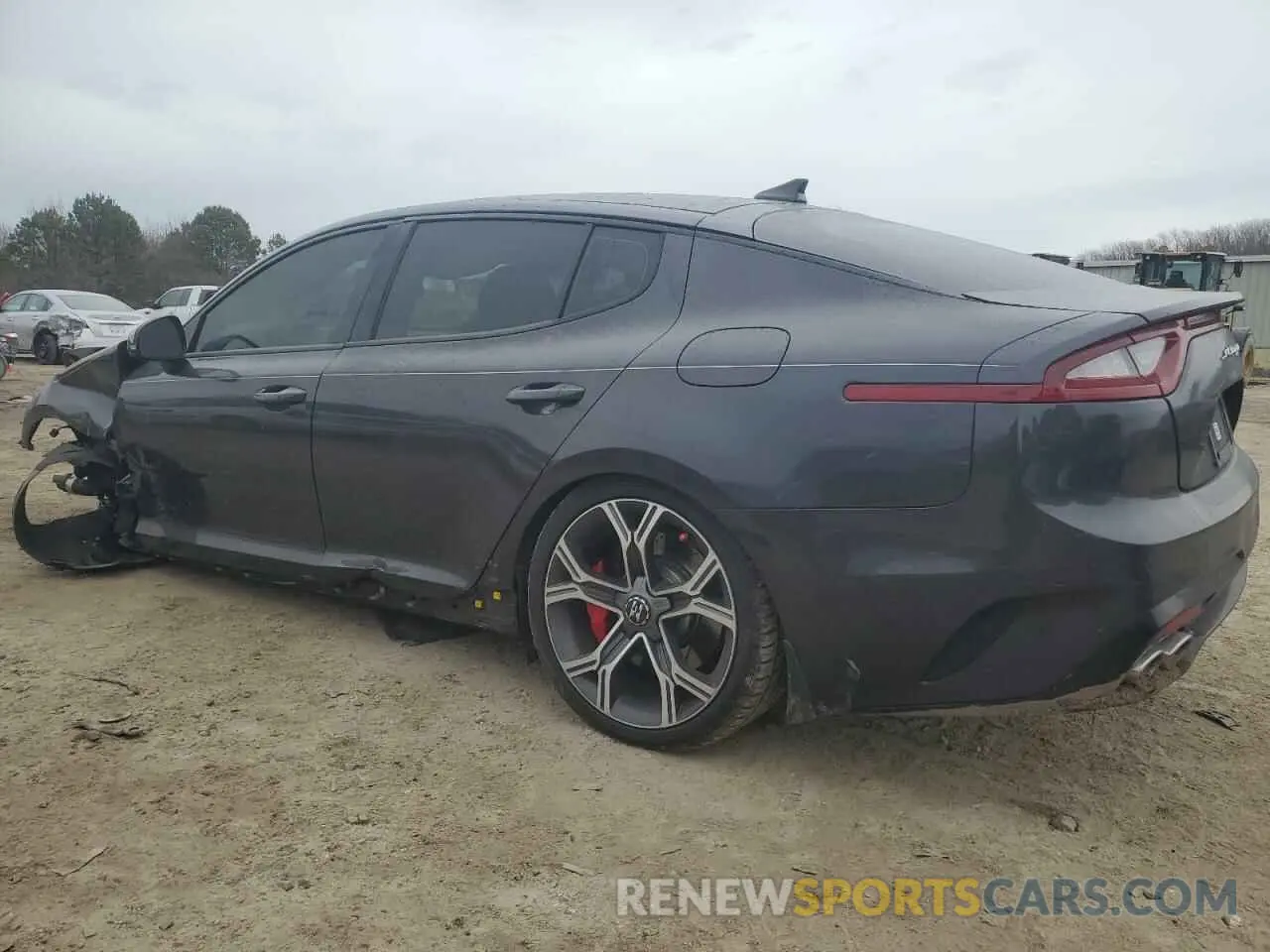 2 Photograph of a damaged car KNAE35LC5K6049644 KIA STINGER 2019