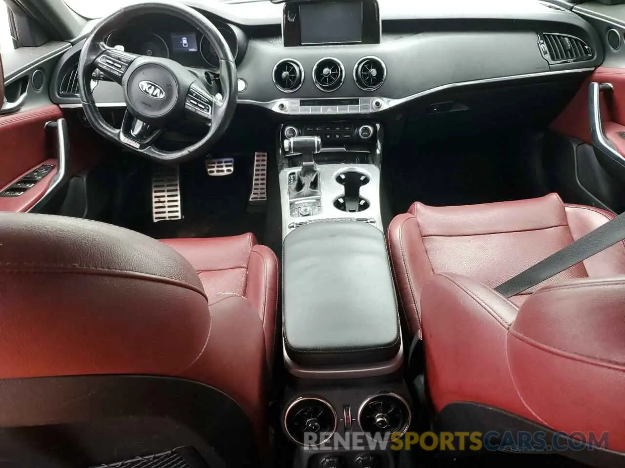 8 Photograph of a damaged car KNAE35LC5K6058506 KIA STINGER 2019