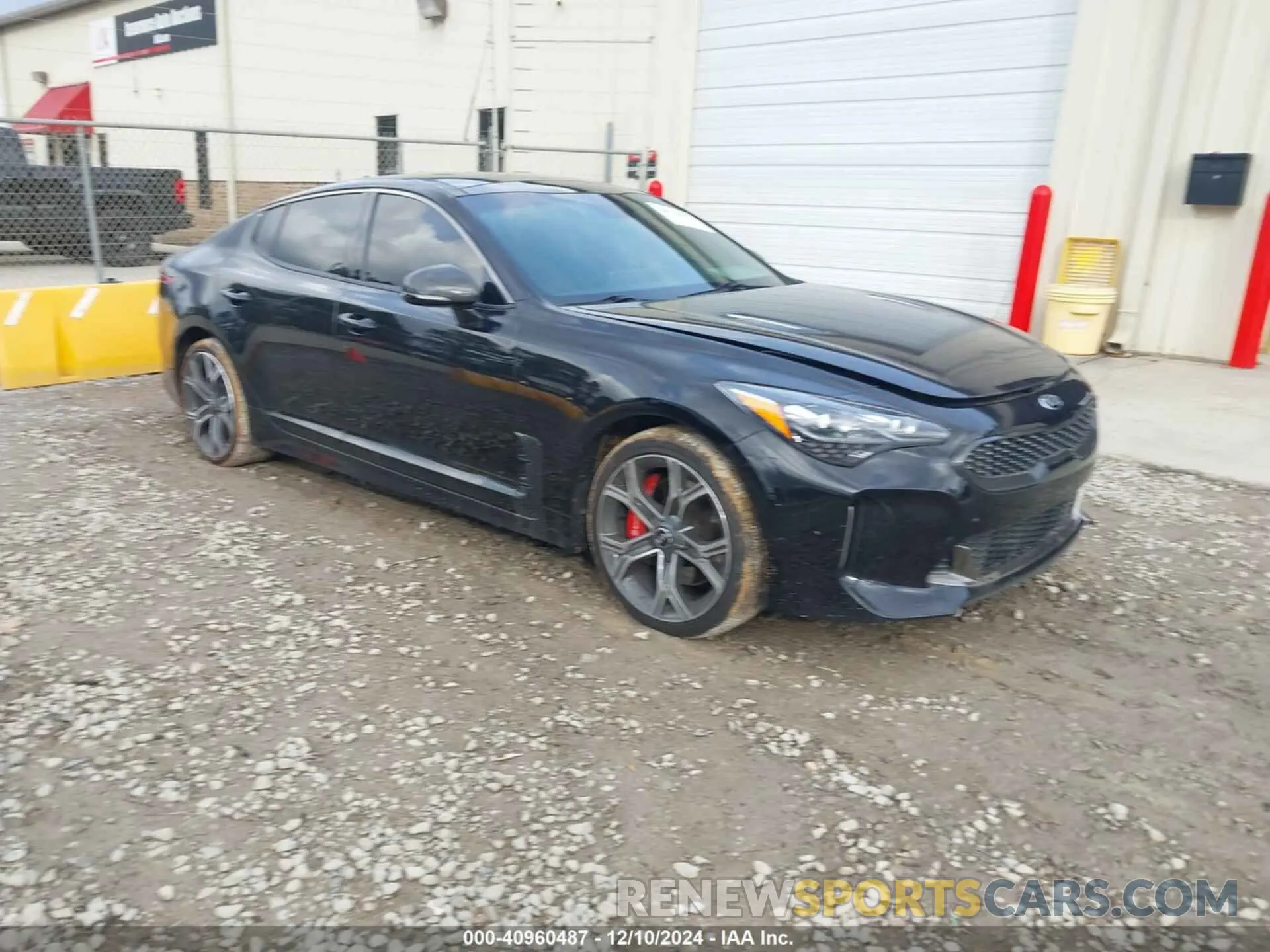 1 Photograph of a damaged car KNAE35LC7K6070754 KIA STINGER 2019