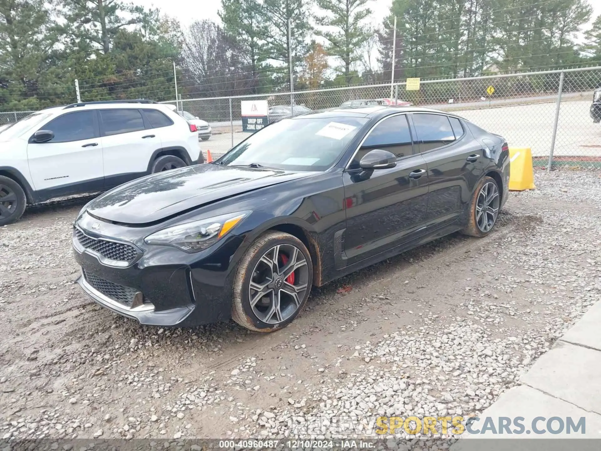 2 Photograph of a damaged car KNAE35LC7K6070754 KIA STINGER 2019