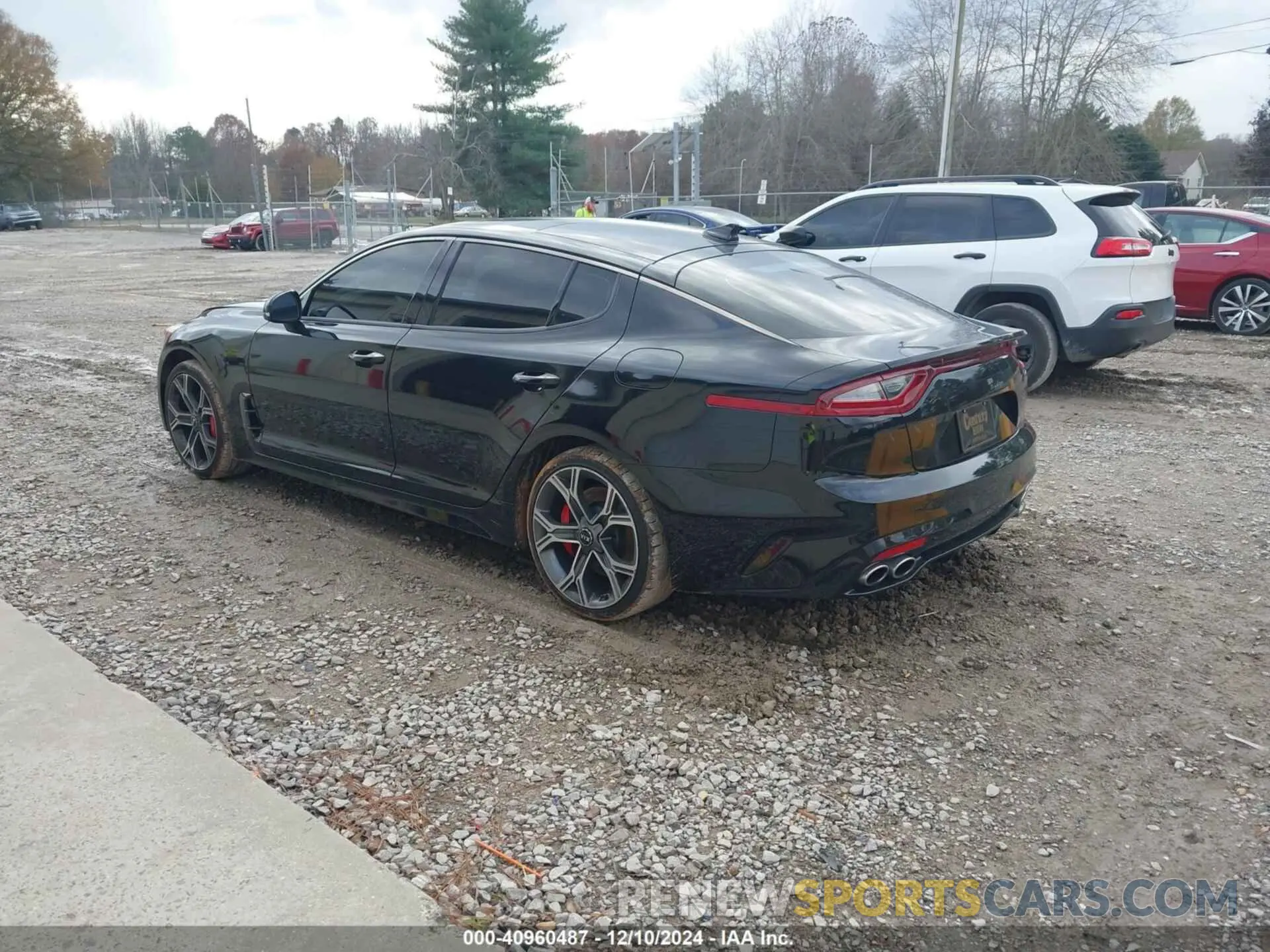 3 Photograph of a damaged car KNAE35LC7K6070754 KIA STINGER 2019