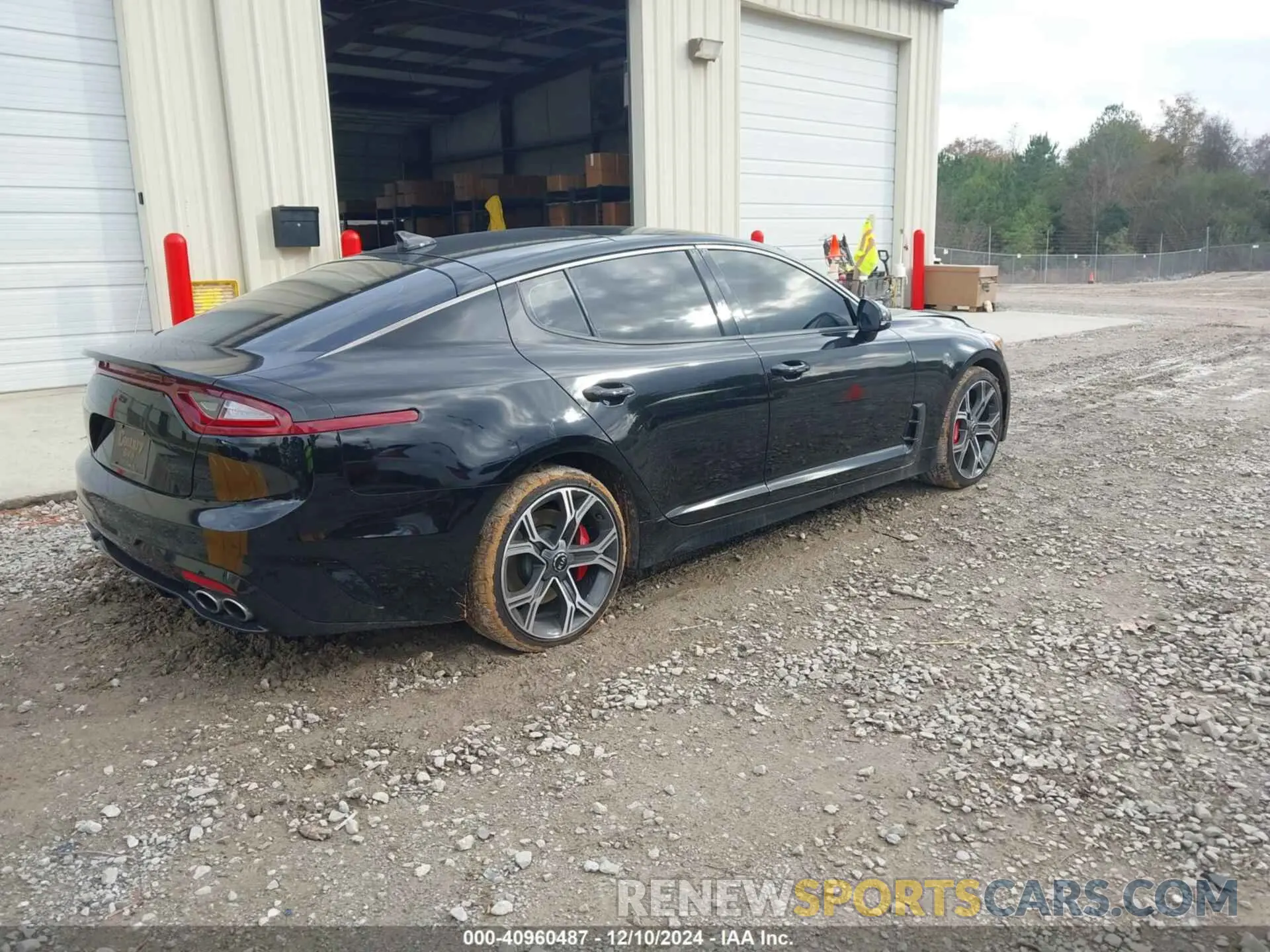 4 Photograph of a damaged car KNAE35LC7K6070754 KIA STINGER 2019