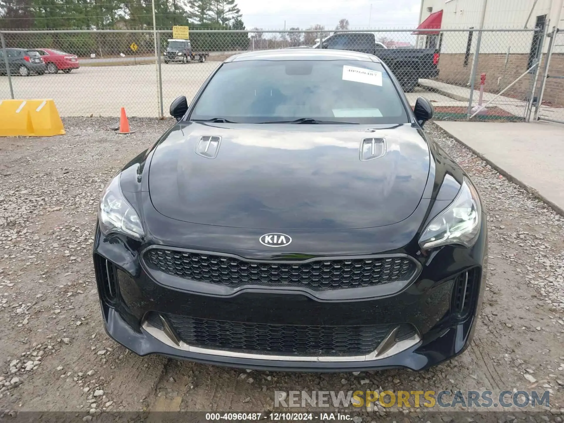 6 Photograph of a damaged car KNAE35LC7K6070754 KIA STINGER 2019