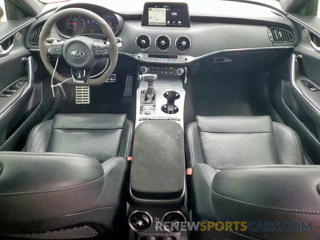10 Photograph of a damaged car KNAE35LC9K6070562 KIA STINGER 2019