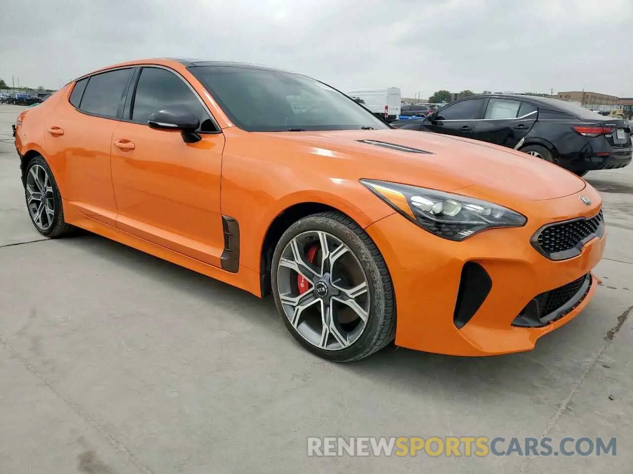 5 Photograph of a damaged car KNAE35LC9K6070562 KIA STINGER 2019