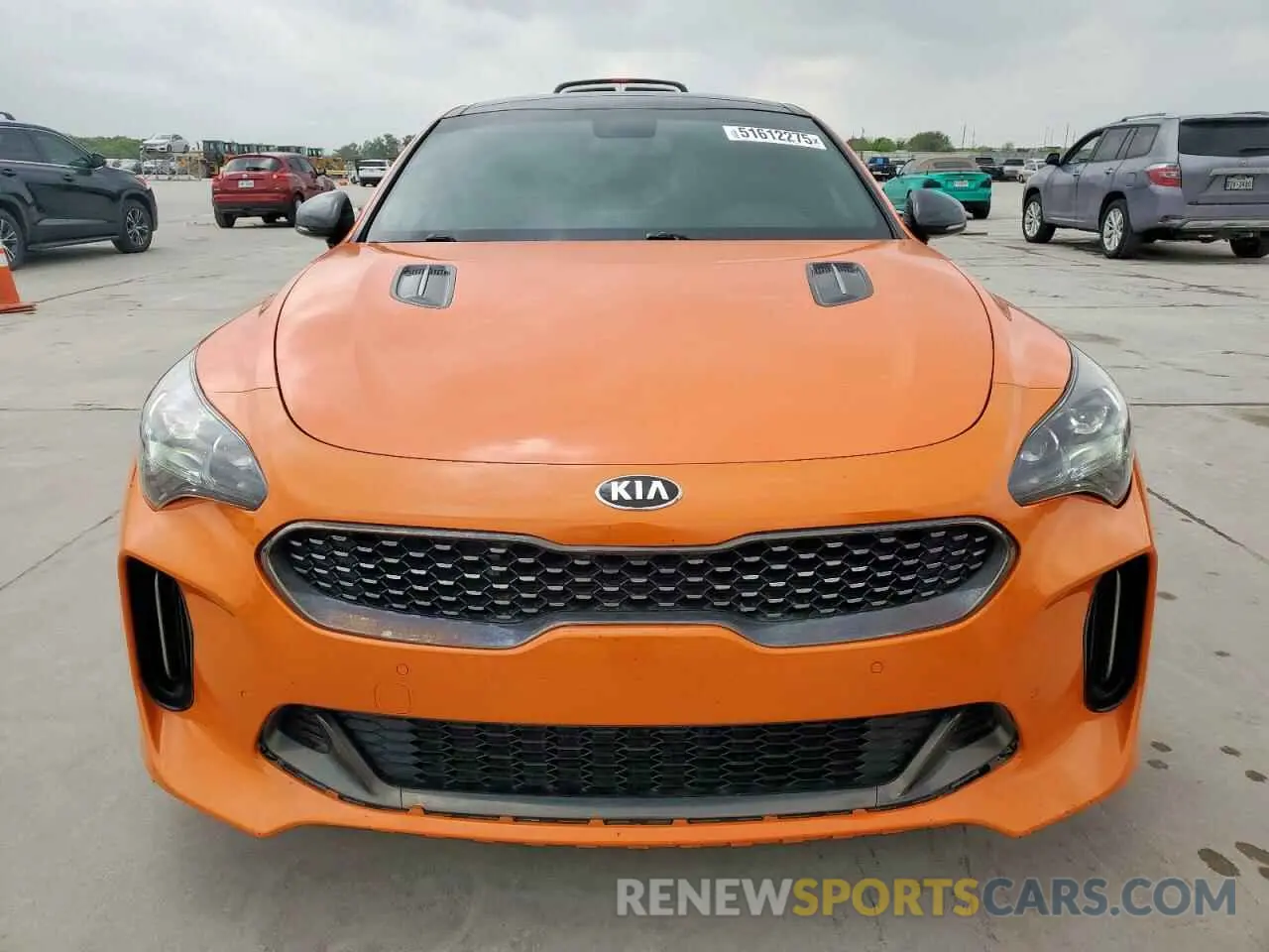 6 Photograph of a damaged car KNAE35LC9K6070562 KIA STINGER 2019