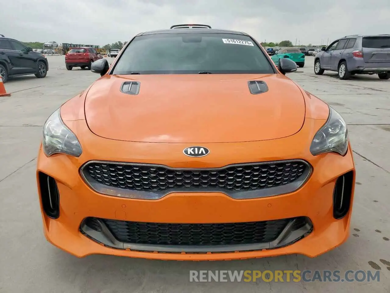 7 Photograph of a damaged car KNAE35LC9K6070562 KIA STINGER 2019