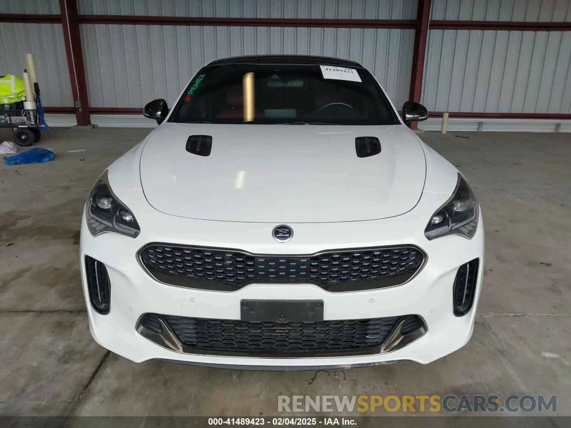 13 Photograph of a damaged car KNAE45LC4K6045047 KIA STINGER 2019