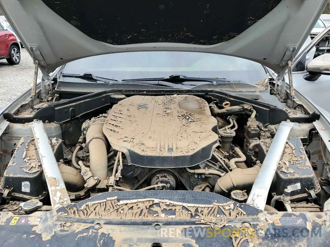 13 Photograph of a damaged car KNAE45LC4K6051883 KIA STINGER 2019