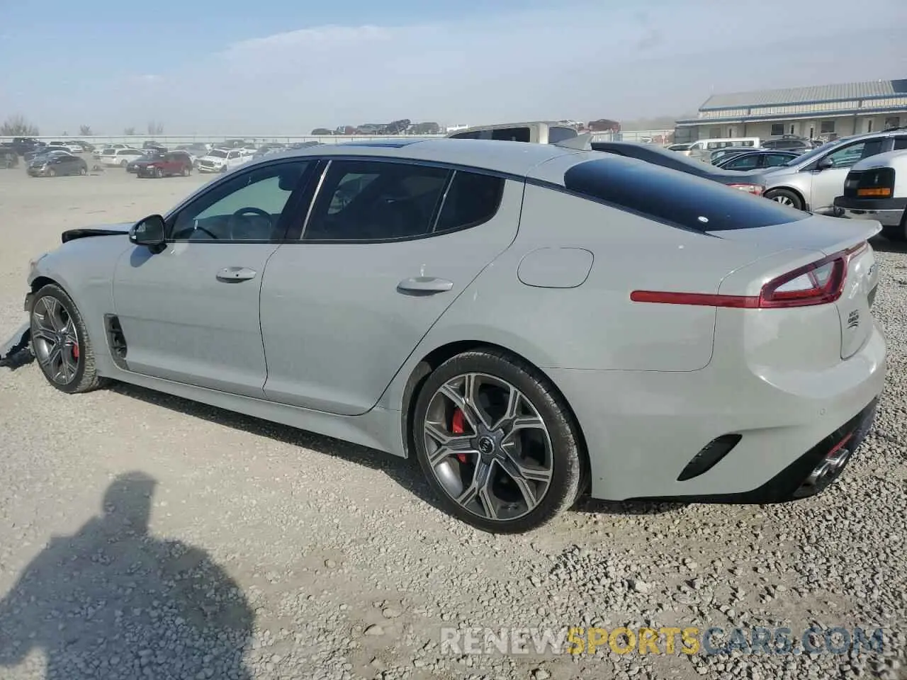 2 Photograph of a damaged car KNAE45LC6K6067857 KIA STINGER 2019