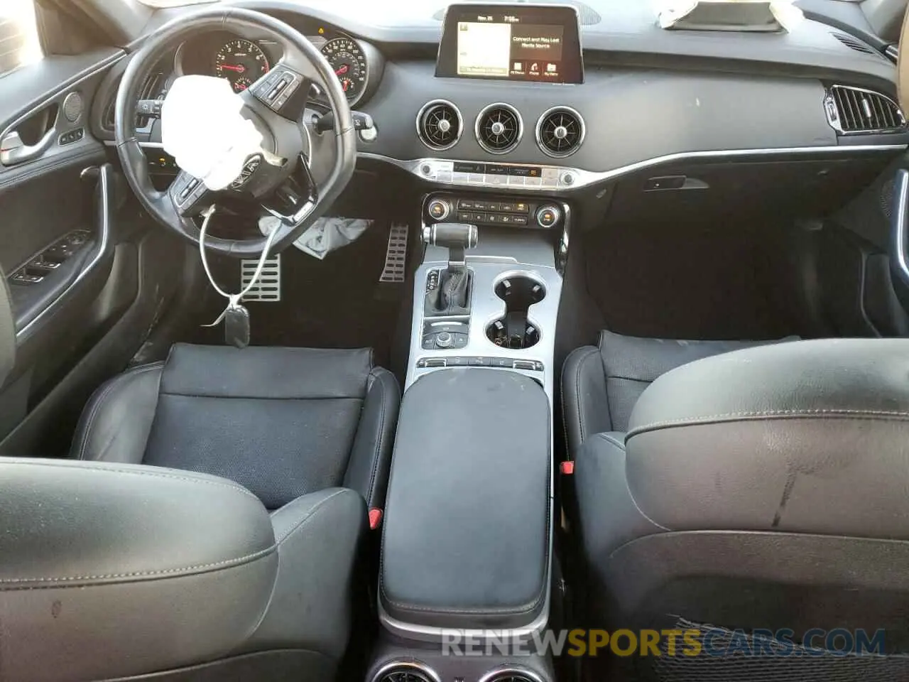 8 Photograph of a damaged car KNAE45LC7K6059301 KIA STINGER 2019