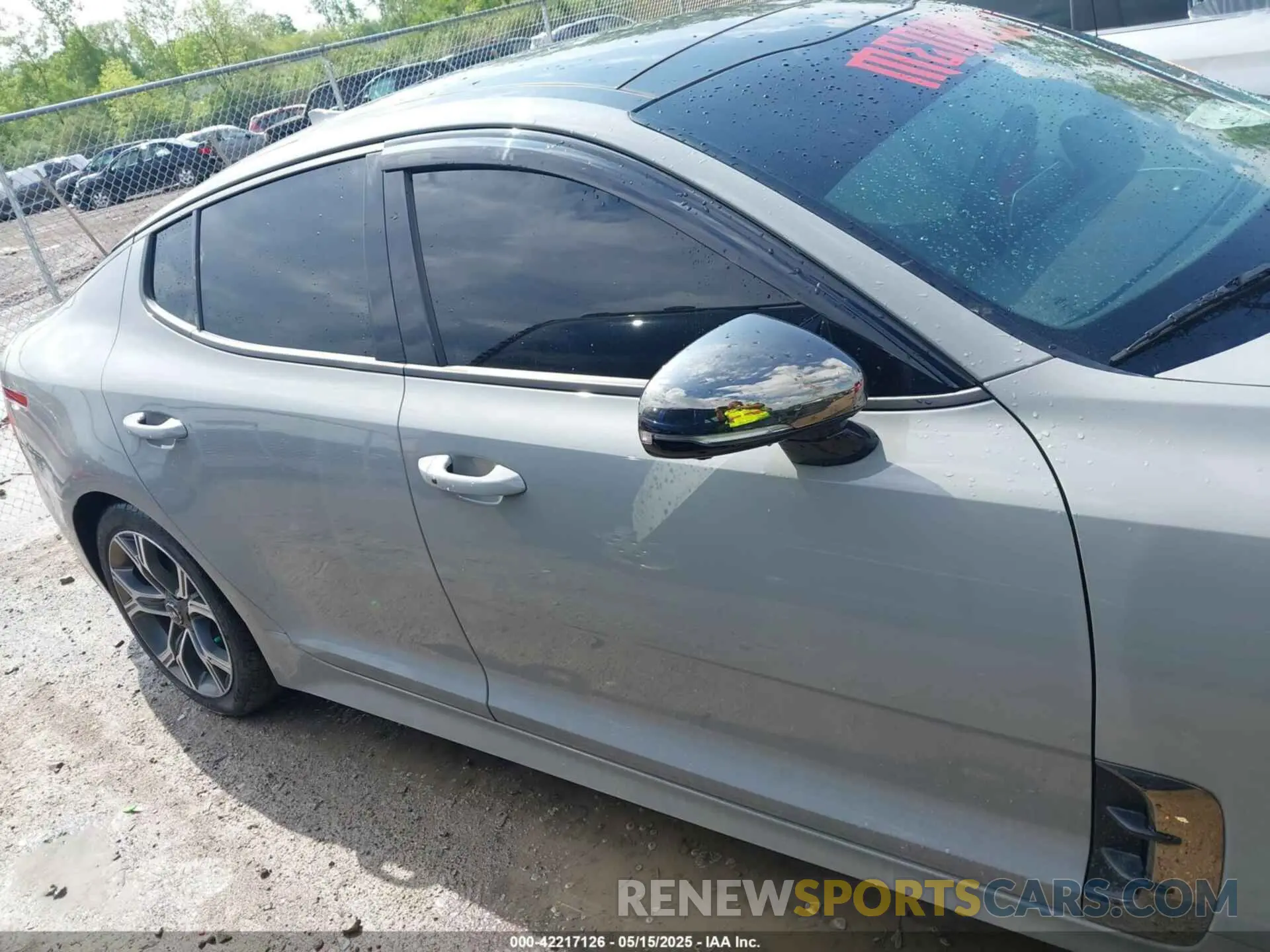13 Photograph of a damaged car KNAE55LC1K6069433 KIA STINGER 2019