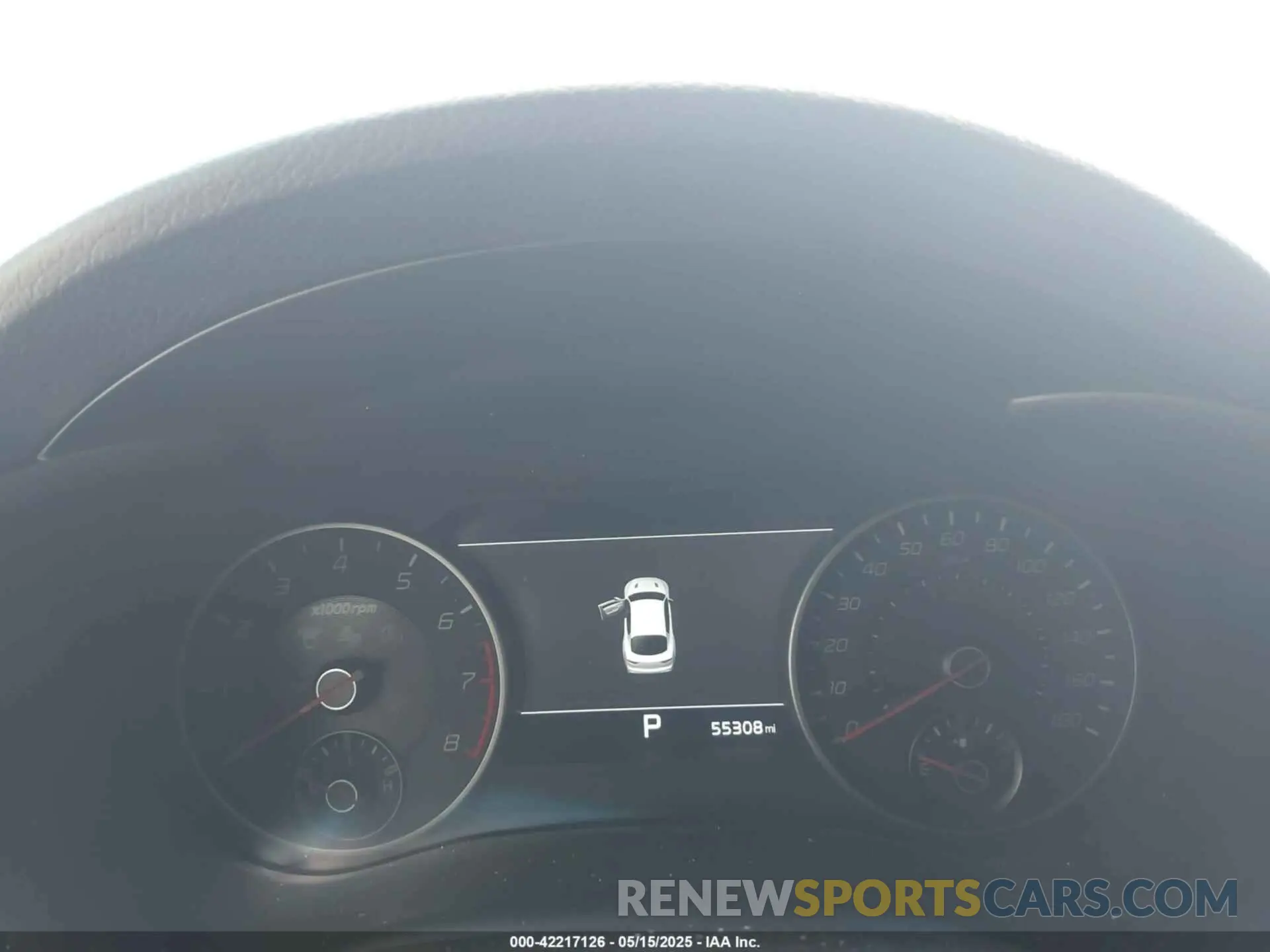 7 Photograph of a damaged car KNAE55LC1K6069433 KIA STINGER 2019
