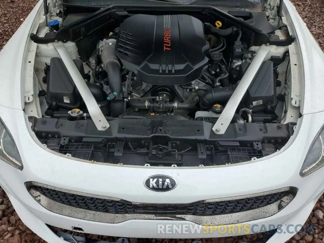 11 Photograph of a damaged car KNAE55LC2K6042774 KIA STINGER 2019