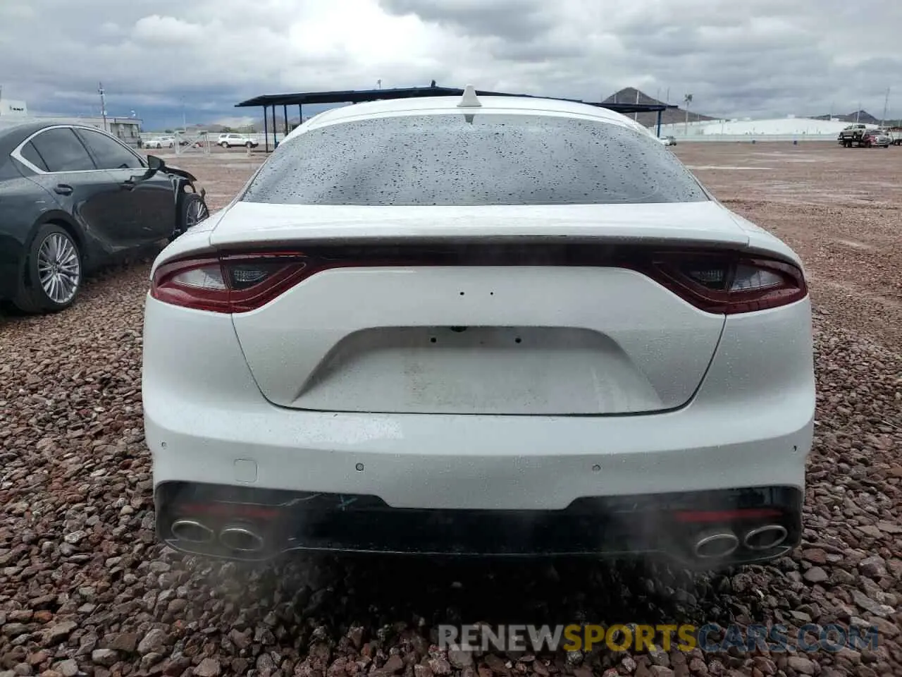 6 Photograph of a damaged car KNAE55LC2K6042774 KIA STINGER 2019