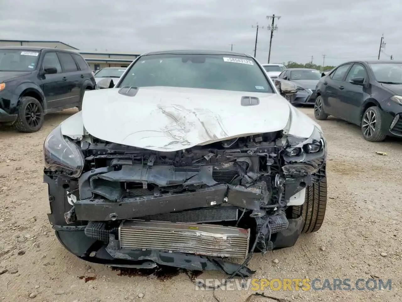 5 Photograph of a damaged car KNAE55LC2K6068100 KIA STINGER 2019