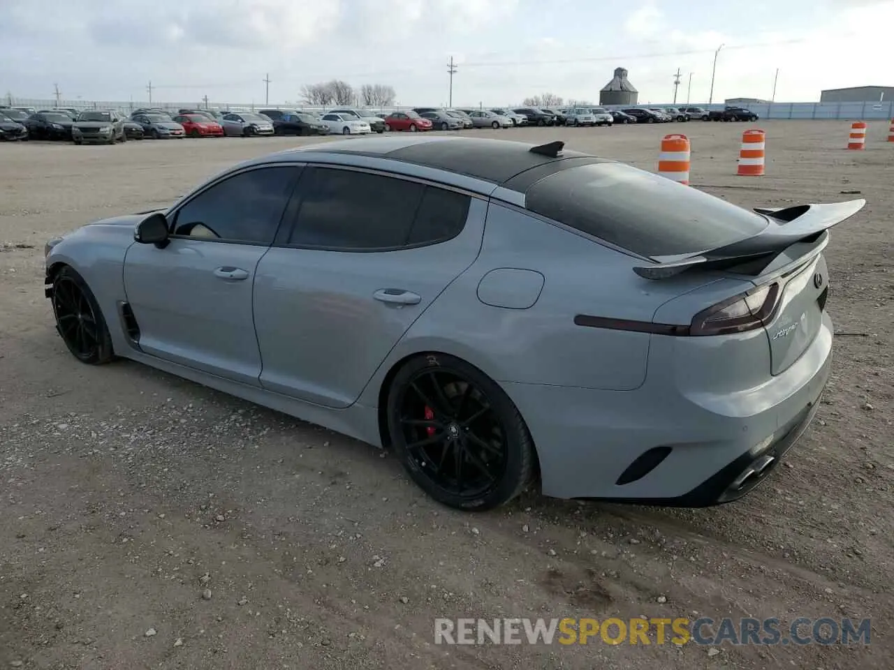 2 Photograph of a damaged car KNAE55LC3K6064265 KIA STINGER 2019