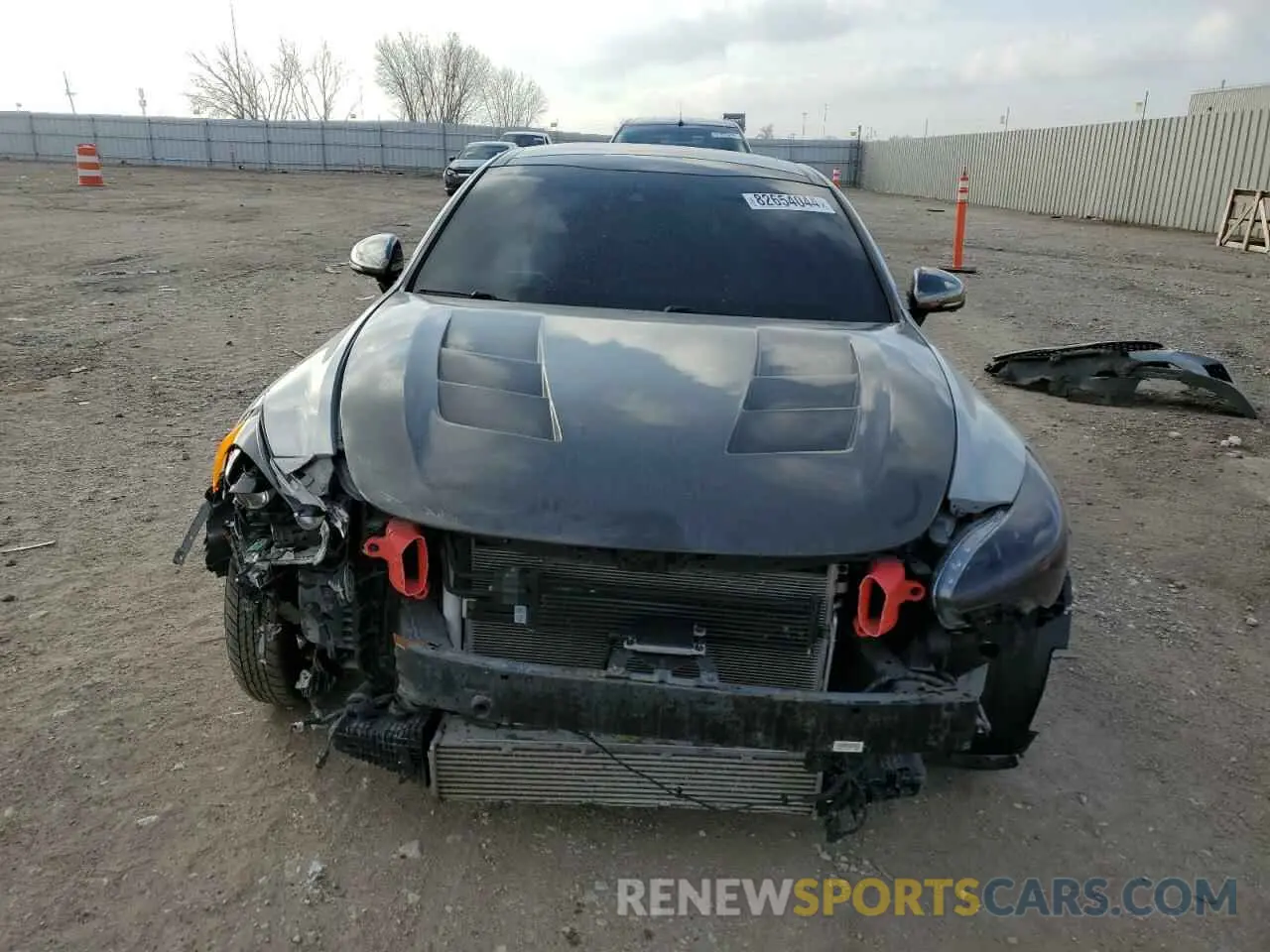 5 Photograph of a damaged car KNAE55LC3K6064265 KIA STINGER 2019