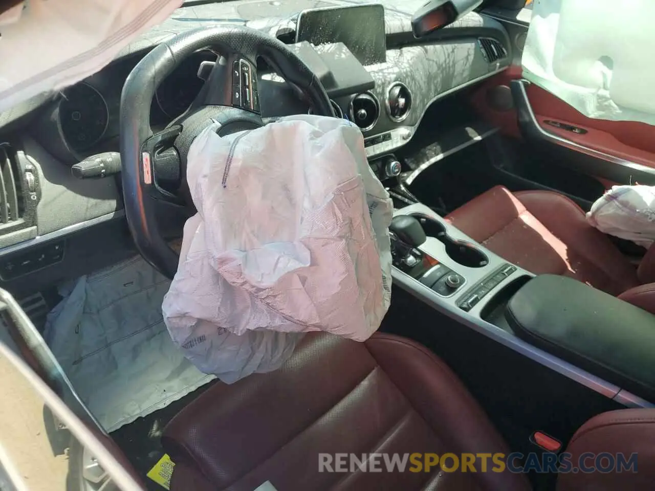 8 Photograph of a damaged car KNAE55LC3K6068526 KIA STINGER 2019