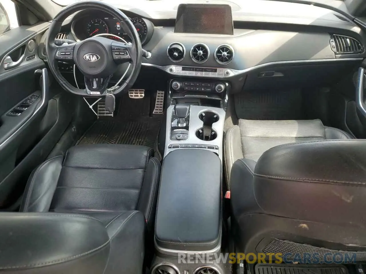8 Photograph of a damaged car KNAE55LC4K6059186 KIA STINGER 2019