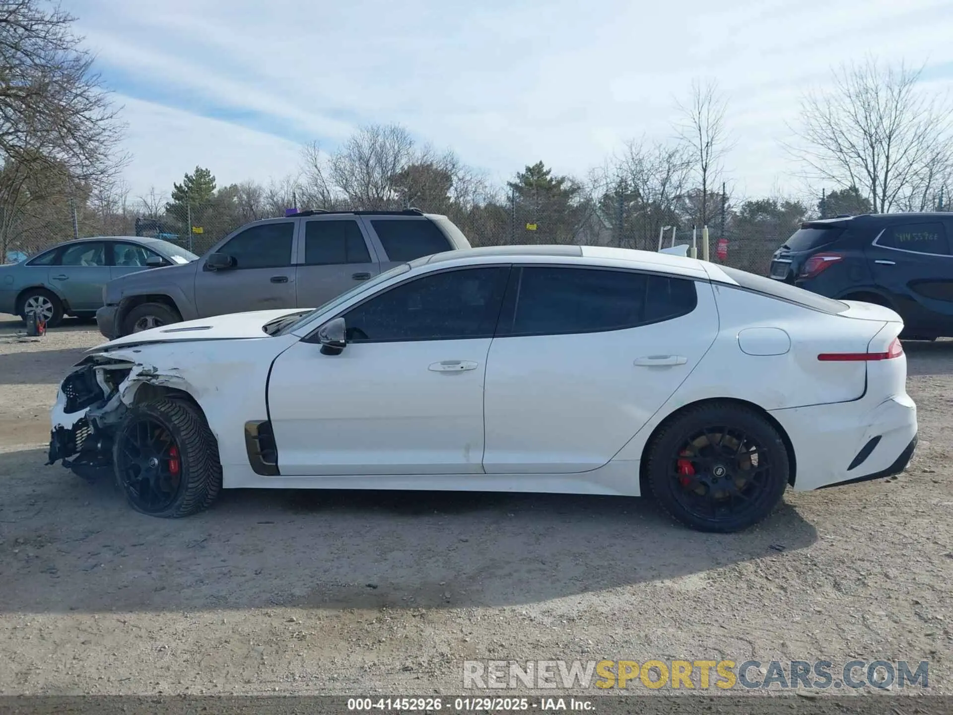 14 Photograph of a damaged car KNAE55LC4K6060015 KIA STINGER 2019