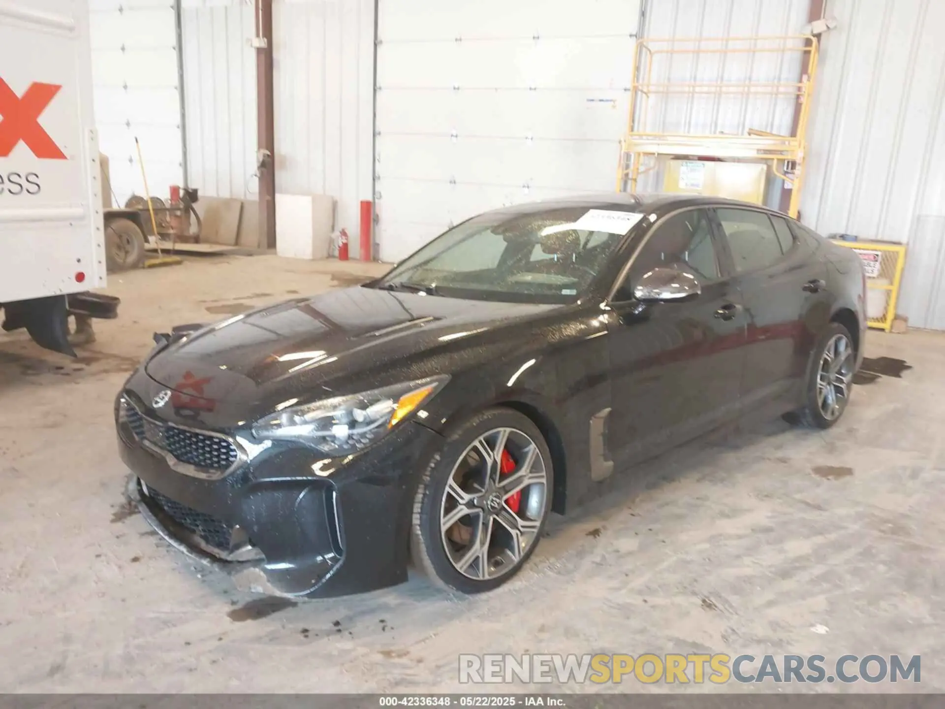 2 Photograph of a damaged car KNAE55LC8K6049096 KIA STINGER 2019