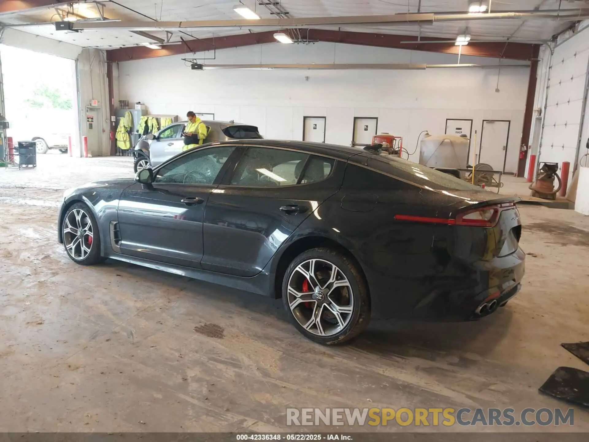 3 Photograph of a damaged car KNAE55LC8K6049096 KIA STINGER 2019