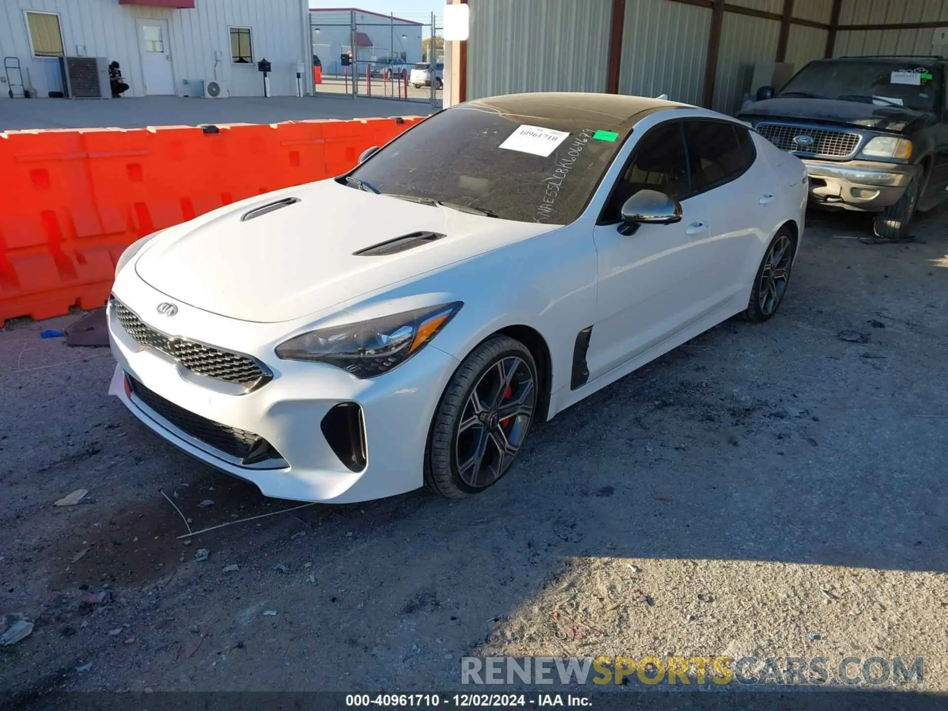 2 Photograph of a damaged car KNAE55LC8K6064679 KIA STINGER 2019