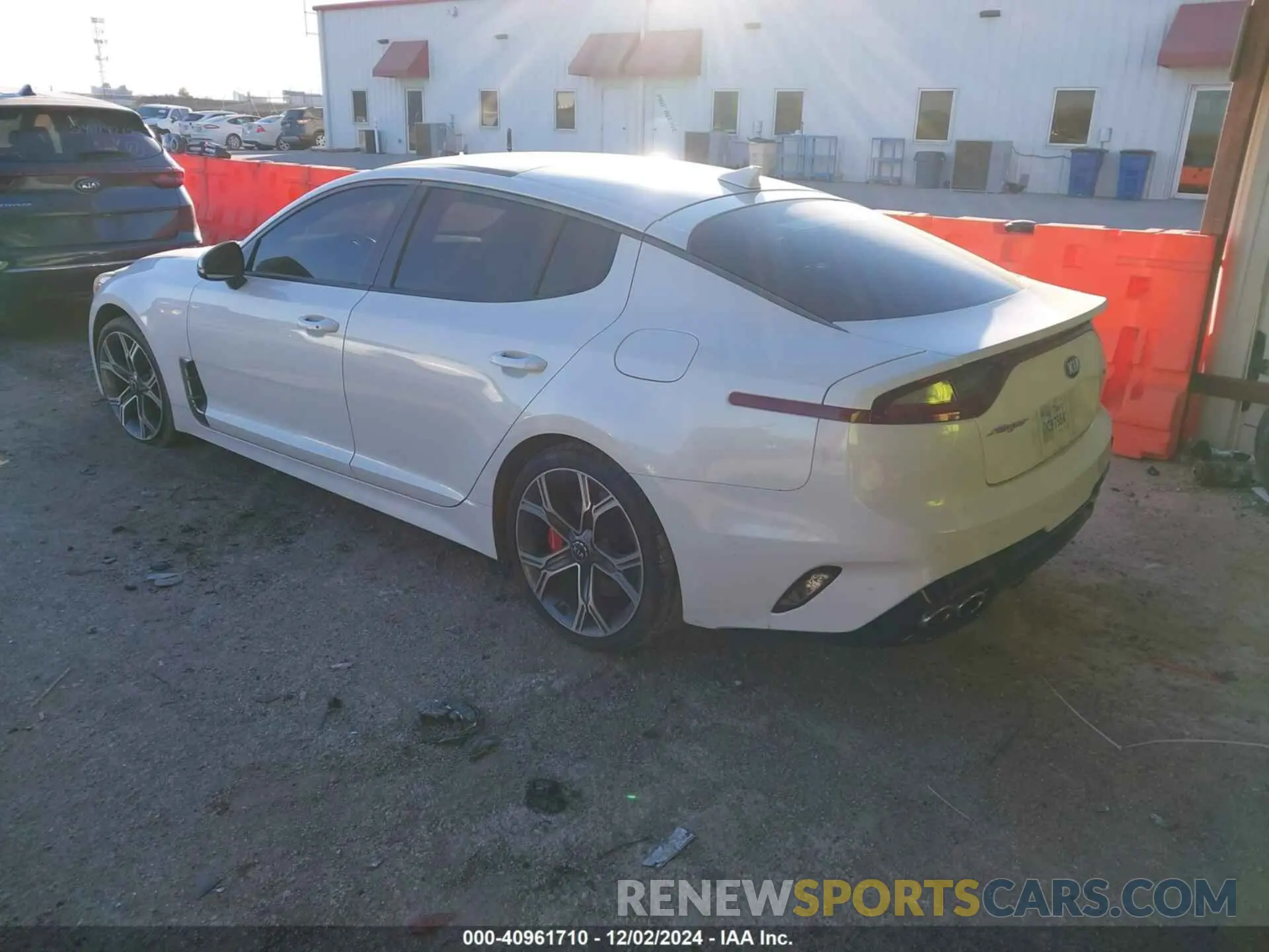 3 Photograph of a damaged car KNAE55LC8K6064679 KIA STINGER 2019