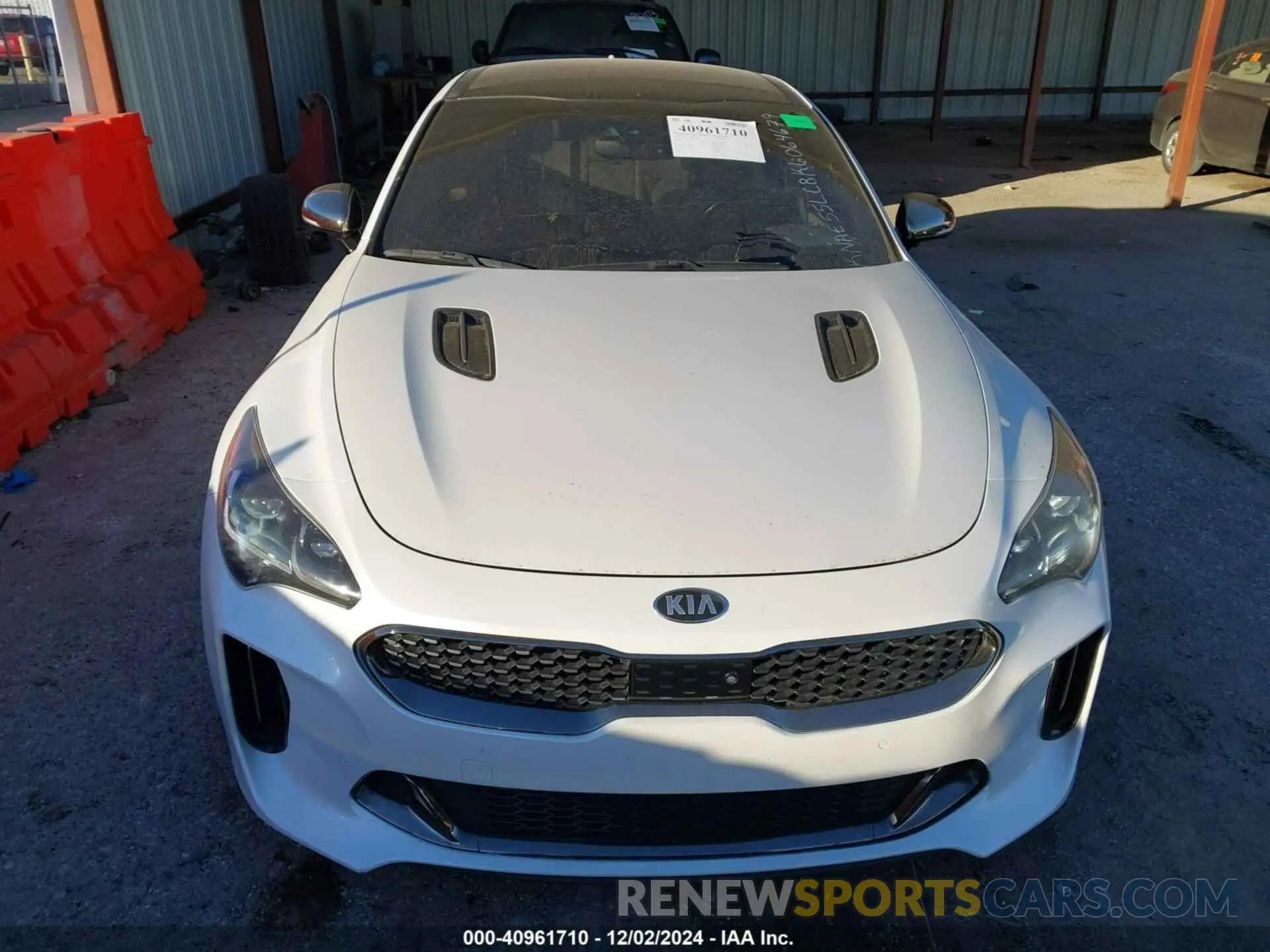 6 Photograph of a damaged car KNAE55LC8K6064679 KIA STINGER 2019