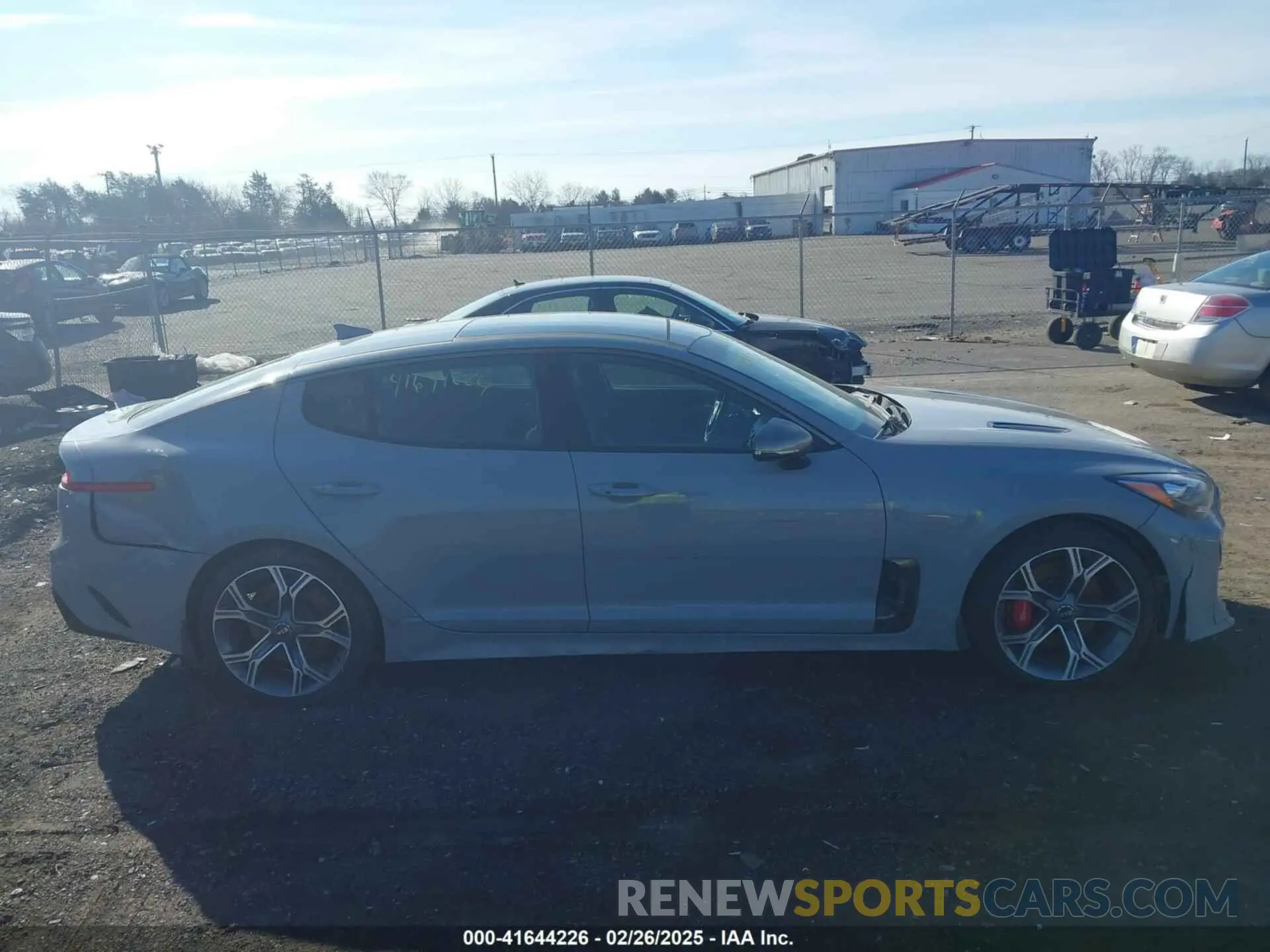 13 Photograph of a damaged car KNAE55LC9K6062469 KIA STINGER 2019
