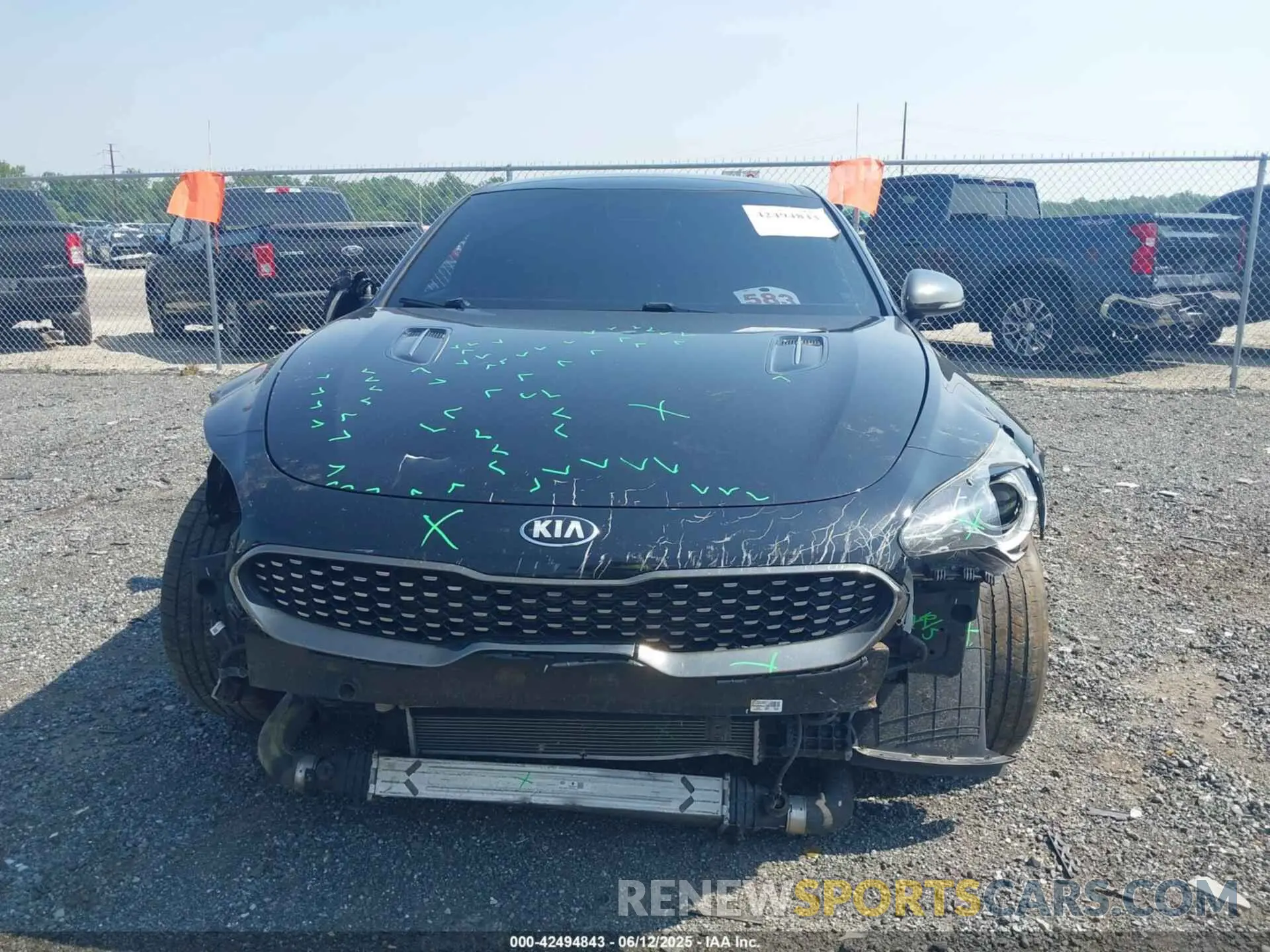 12 Photograph of a damaged car KNAE15LA1L6077401 KIA STINGER 2020