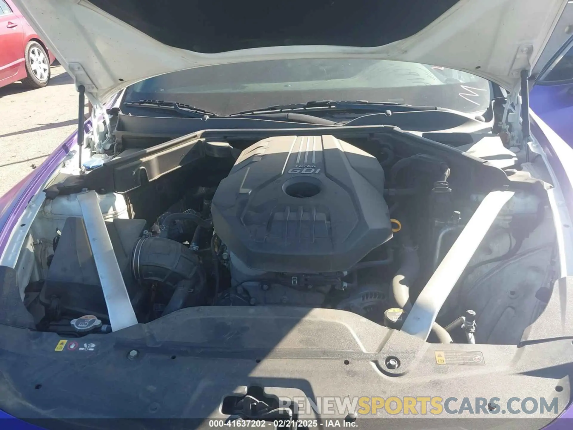 10 Photograph of a damaged car KNAE15LA1L6078533 KIA STINGER 2020