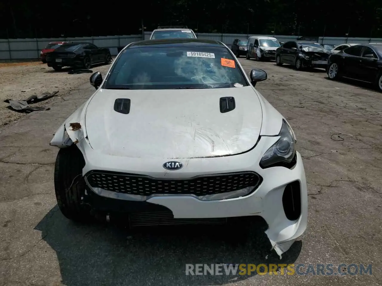 5 Photograph of a damaged car KNAE15LA2L6082719 KIA STINGER 2020