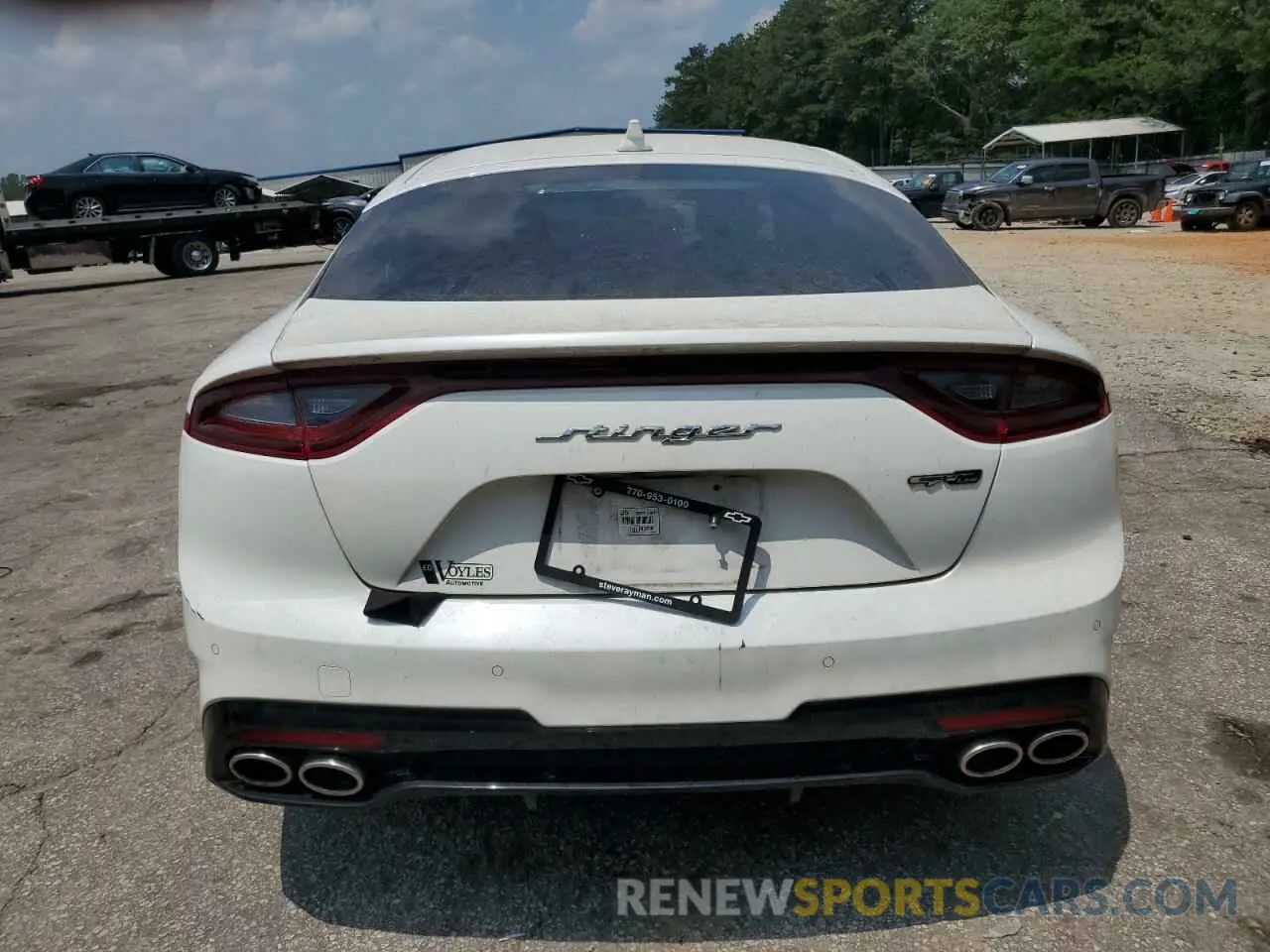 6 Photograph of a damaged car KNAE15LA2L6082719 KIA STINGER 2020