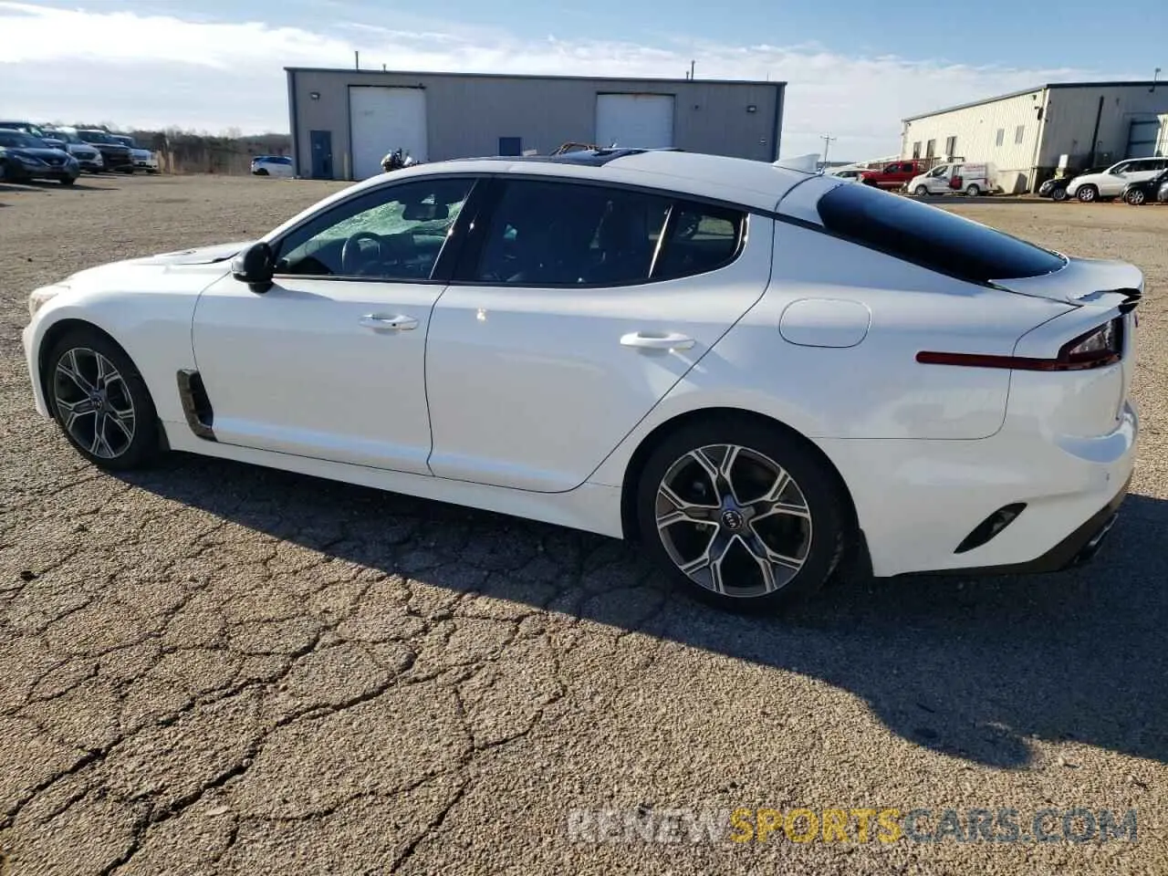 2 Photograph of a damaged car KNAE15LA3L6079196 KIA STINGER 2020