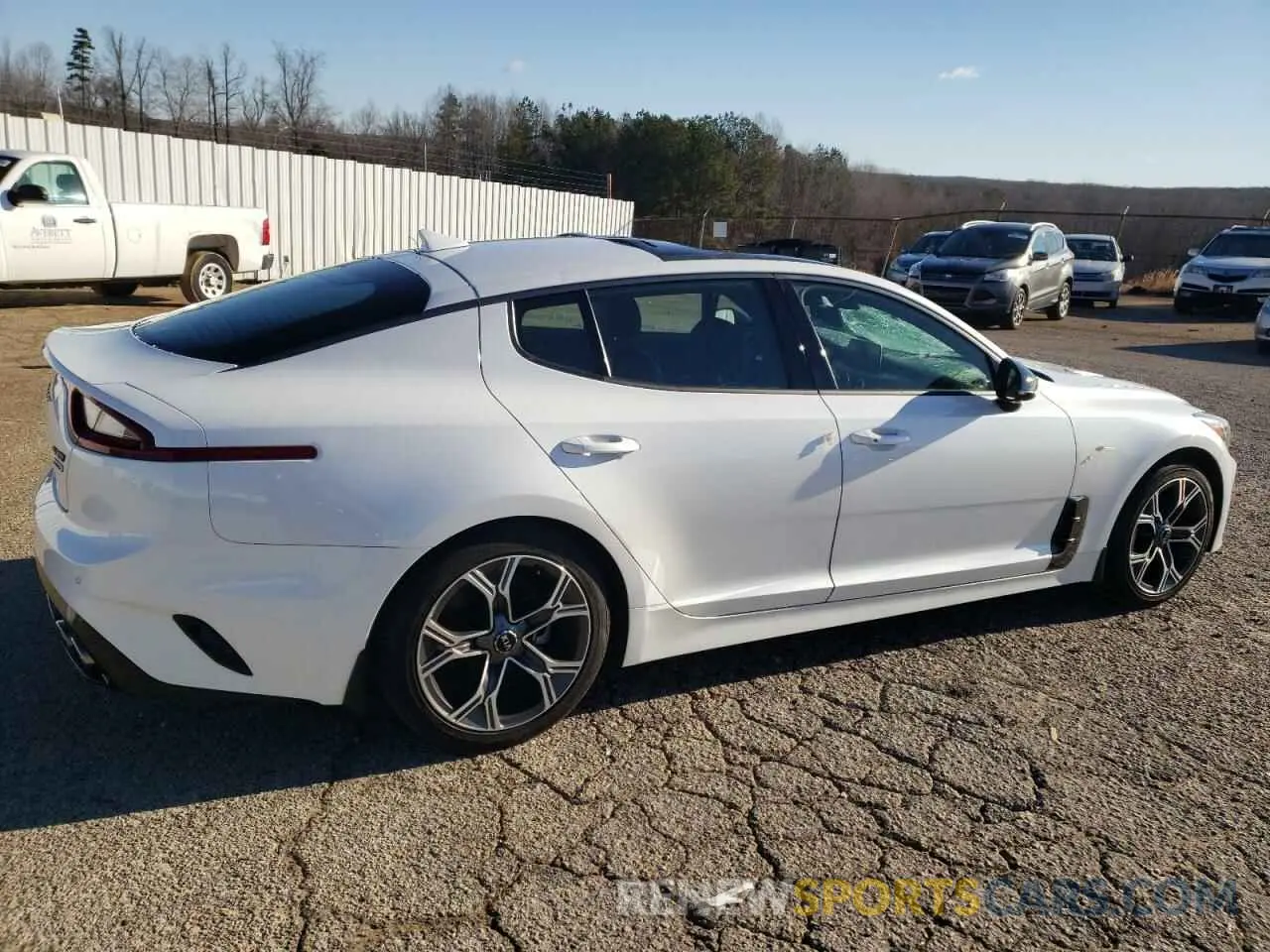 3 Photograph of a damaged car KNAE15LA3L6079196 KIA STINGER 2020